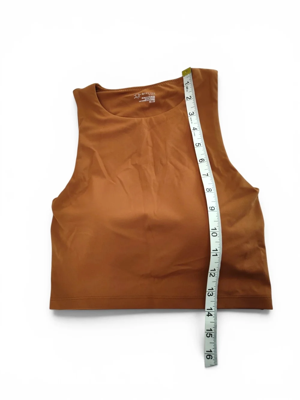 🆕 OFFLINE By Aerie Real Me XTRA High Neck Longline Sports Bra Women's XS - Picture 10 of 15